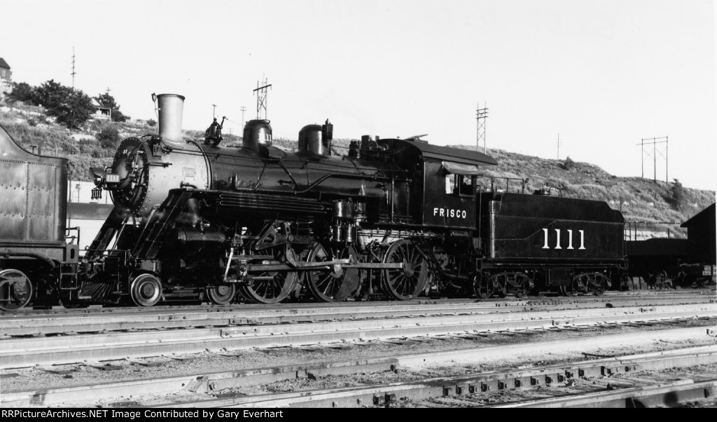 SLSF 4-6-0 #1111 - St Louis-San Francisco (Firsco)